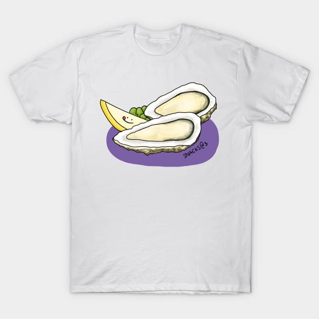 Oyster T-Shirt by Snacks At 3